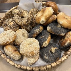 Perch Cafe and Bakery - Our own sourdough bagels!!