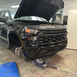 My truck being repaired My truck being repaired