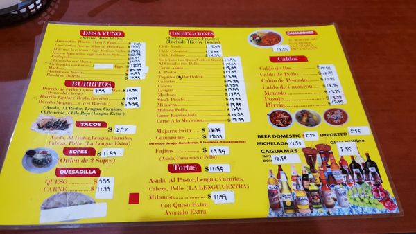 Menu photo 2 El Taquito El Monte, CA Menu photo 2 El Taquito El Monte, CA