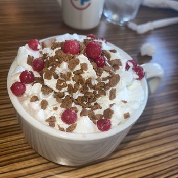 IHOP - Holiday Gingersnap Hot Chocolate - Breakfast & Brunch Near Me - Hayward, California