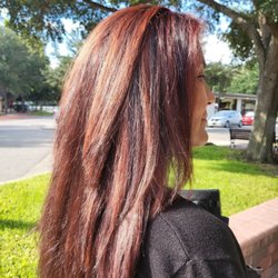 Paris Hair Design - Beautiful reds for fall!