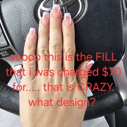 Bella Nail Bar - Don't waste your time or money at this dirty, filthy overpriced establishment!!! It's gross in there, nothing "upscale" about it!!