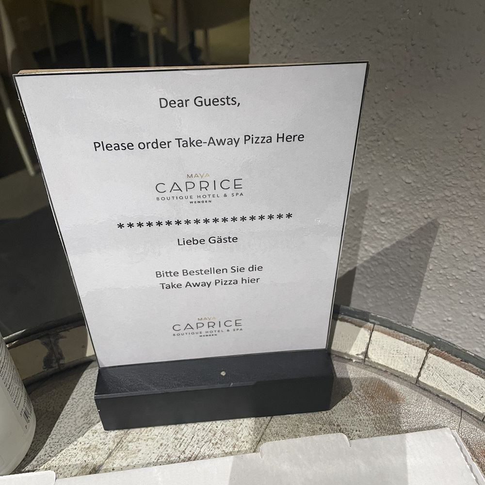Restaurant Caprice - Pizza takeout - Italian Near Me - Wengen, BE Restaurant Caprice - Pizza takeout - Italian Near Me - Wengen, BE