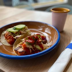 Belly - Pork Belly taco and fried chicken taco