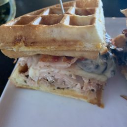 The Pass wafflewich The Pass wafflewich