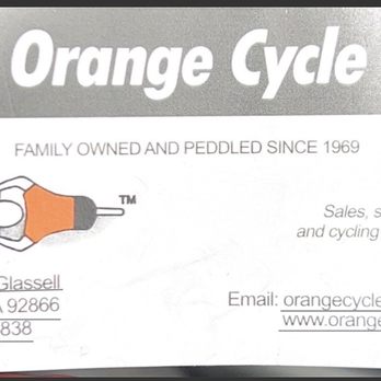 Orange Cycle - Business card from Orange Cycle - Bikes Near Me - Orange, California
