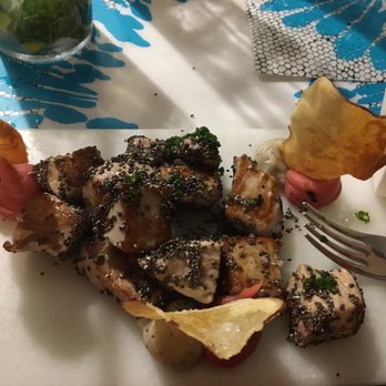Habana 6 - Tuna tacos! They were fabulous! - Tapas/Small Plates Near Me - Costa Teguise, GC