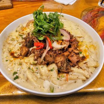 Jerk At Nite - Rasta pasta with chicken.  Quite tasty! - Caribbean Near Me - Baltimore, Maryland