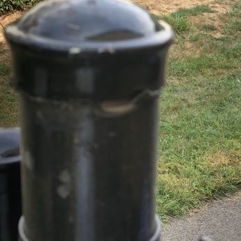 Long Fence - Fence post caps not installed properly and scuffs (day of installation) - Fences & Gates Near Me - Odenton, Maryland Long Fence - Fence post caps not installed properly and scuffs (day of installation) - Fences & Gates Near Me - Odenton, Maryland