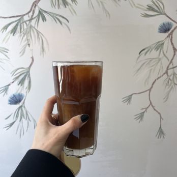 The James Cafe - iced coffee w/oat milk - Coffee & Tea Near Me - Pittsburgh, Pennsylvania