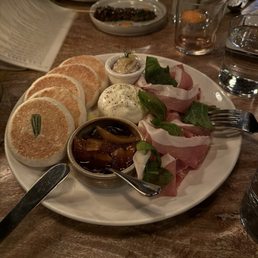 Burrata e Ham