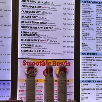 Smoothie King - Menu - Juice Bars & Smoothies Near Me - Tucson, Arizona Smoothie King - Menu - Juice Bars & Smoothies Near Me - Tucson, Arizona