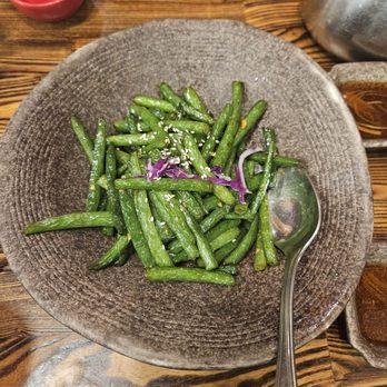Dumpling Home - Dry Cooked Green Beans - Dim Sum Near Me - San Francisco, California Dumpling Home - Dry Cooked Green Beans - Dim Sum Near Me - San Francisco, California