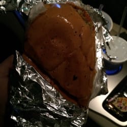 Taqueria El Chilango - Greasy Torta. Could only take a bite of it Very Gross.