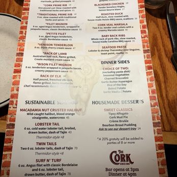 The Cork Tucson - Steakhouses Near Me - Tucson, Arizona The Cork Tucson - Steakhouses Near Me - Tucson, Arizona