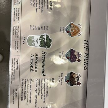 D For Dessert - Menu - Shaved Ice Near Me - Hollywood, Florida
