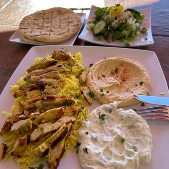 Pita Island - Chicken shwarma platter - Mediterranean Near Me - Gilbert, Arizona