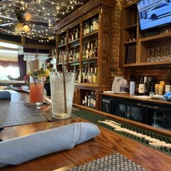 Inside bar shot.