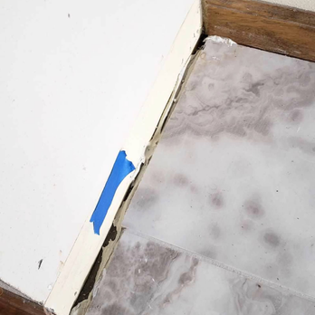 Installations Made Easy - Improperly laid tile leaving humongous gaps - IT Services & Computer Repair Near Me - Omaha, Nebraska Installations Made Easy - Improperly laid tile leaving humongous gaps - IT Services & Computer Repair Near Me - Omaha, Nebraska