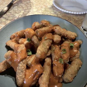 The Rock House Eatery - Appetizer fried green beans - Caterers Near Me - Guntersville, Alabama The Rock House Eatery - Appetizer fried green beans - Caterers Near Me - Guntersville, Alabama
