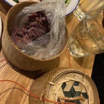 Thip Khao - Sticky rice given with certain plates with icon on menu - Laotian Near Me - Washington, DC, District of Columbia