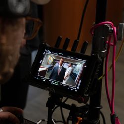 Johnnypuetz Productions - The director monitor is a key element to keep track of things.