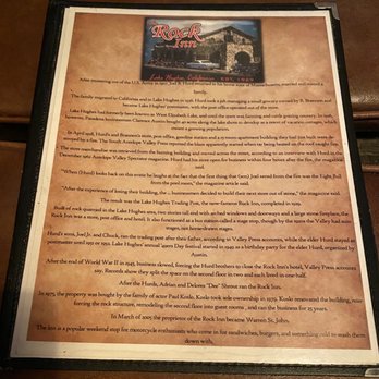 The Rock Inn - The history of the Rock Inn in the hinterland of Lake Hughes - American Near Me - Lake Hughes, California