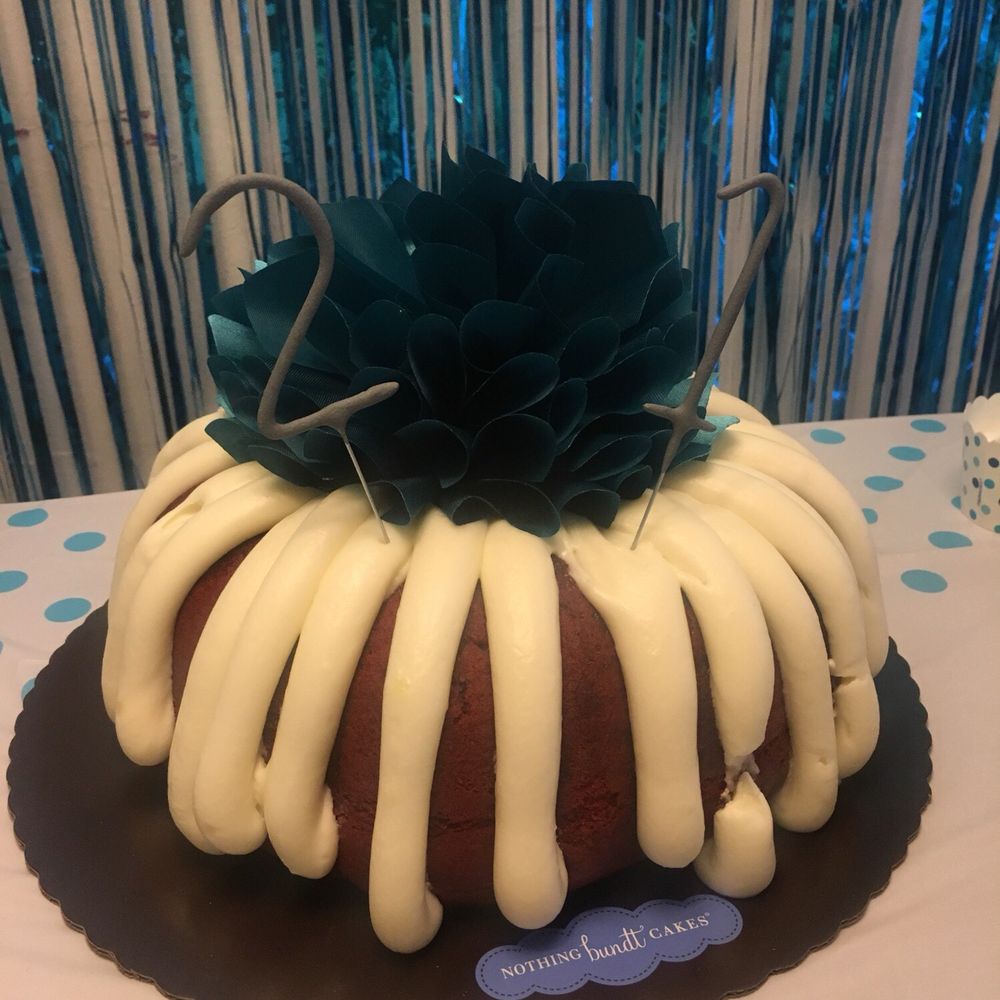 Nothing Bundt Cakes - My birthday cake in the flavor red velvet! - Bakeries Near Me - Miami, Florida