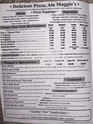 Menu photo 8 Maggio's Pizza Big Bear Lake, CA Menu photo 8 Maggio's Pizza Big Bear Lake, CA