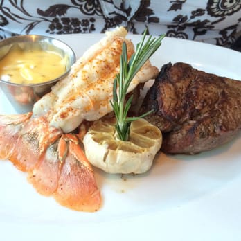 Ocean Prime - 8 ounce filet mignon and lobster tail - Seafood Near Me - Tampa, Florida Ocean Prime - 8 ounce filet mignon and lobster tail - Seafood Near Me - Tampa, Florida