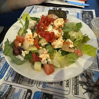 Yanni's Gyro Express Cafe - Greek salad - Greek Near Me - Monticello, New York Yanni's Gyro Express Cafe - Greek salad - Greek Near Me - Monticello, New York