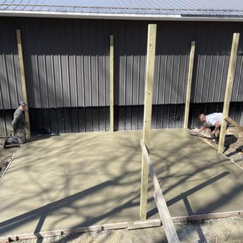 Ryan Courser Construction - Fresh pad of concrete - Masonry/Concrete Near Me