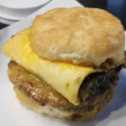 Breakfast biscuit! Breakfast biscuit!