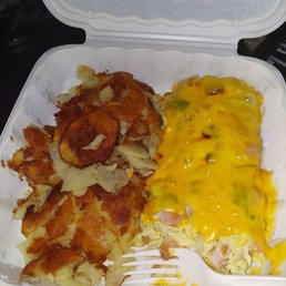 Western Omelette with Hash Brown Potatoes Western Omelette with Hash Brown Potatoes