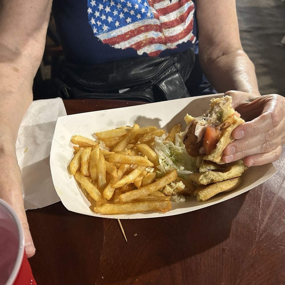 Middlegate Station - Almost Chicken Burger ( Tofu based) - American Near Me - Fallon, Nevada Middlegate Station - Almost Chicken Burger ( Tofu based) - American Near Me - Fallon, Nevada