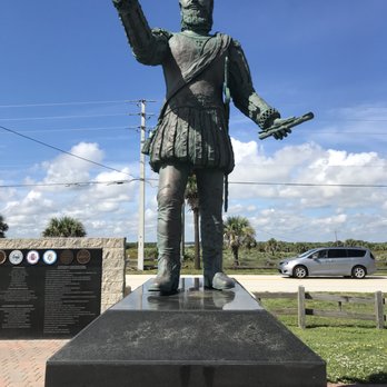 Juan Ponce de Leon Landing - Juan Statue - Parks Near Me - Melbourne Beach, Florida