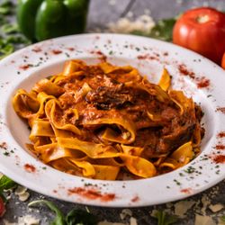 Celestino's Pizza & Ristorante - Parpadelle Fresh pasta with short rib