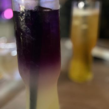 Ramen Lab Eatery-Delray Beach - Butterfly tea refresher and lychee tea refresher with mango boba - Ramen Near Me - Delray Beach, Florida Ramen Lab Eatery-Delray Beach - Butterfly tea refresher and lychee tea refresher with mango boba - Ramen Near Me - Delray Beach, Florida