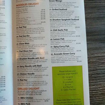 Thai Delight - Menu page 3 - Thai Near Me - Phoenix, Arizona Thai Delight - Menu page 3 - Thai Near Me - Phoenix, Arizona