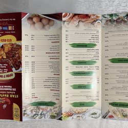Star Restaurant - Menu