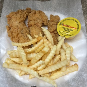 American Deli - fried chicken and french fries - Delis Near Me - Athens, Georgia