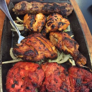 Anmol Barbecue - Back to front: Seekh kabab (delicious!) Mango habanero chicken Chicken tikka Chicken tandoori -all chicken dishes were raw :( - Pakistani Near Me - Chicago, Illinois Anmol Barbecue - Back to front: Seekh kabab (delicious!) Mango habanero chicken Chicken tikka Chicken tandoori -all chicken dishes were raw :( - Pakistani Near Me - Chicago, Illinois