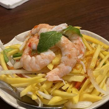 Layang Layang - 15. Mango Shrimp Salad - Malaysian Near Me - Milpitas, California