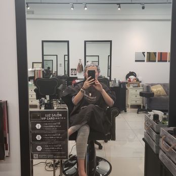 Luz Salon - Dyeing my hair - Hair Salons Near Me - Temple City, California