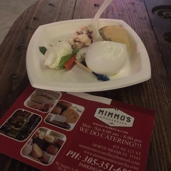 SOBEWFF Italian Bites On The Beach - Cheese from Mimmos-yummmm - Festivals Near Me - Miami Beach, Florida