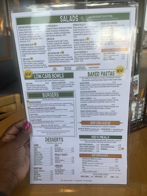 Menu photo 3 Broad Street Baking Company Jackson, MS