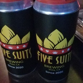 Five Suits Brewing - My favorite: Razz pack - Breweries Near Me - Vista, California