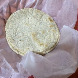 Velarde's Fruits - Freshly made warm tortillas served with the main dish.