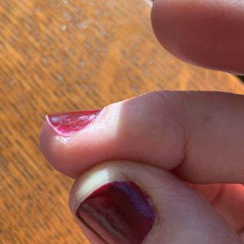 Karen Gold Coast Nails - Can we cover the whole nail with second coat? Not possible? - Nail Salons Near Me - Chicago, Illinois