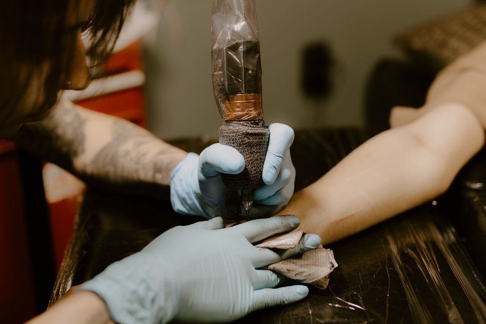 German Street Tattoo Logo